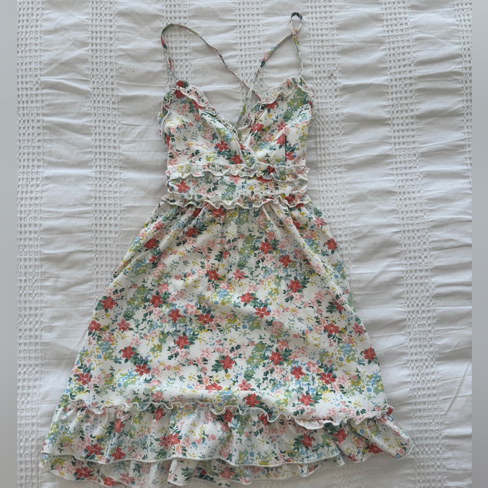 Ruby and Jenna Floral summer dress
